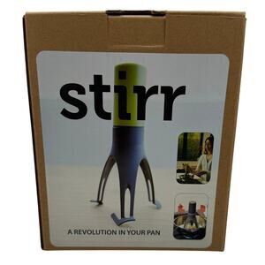 Stirr Automatic Hands-Free Self-Rotating Stirrer with Three Speed Options, New